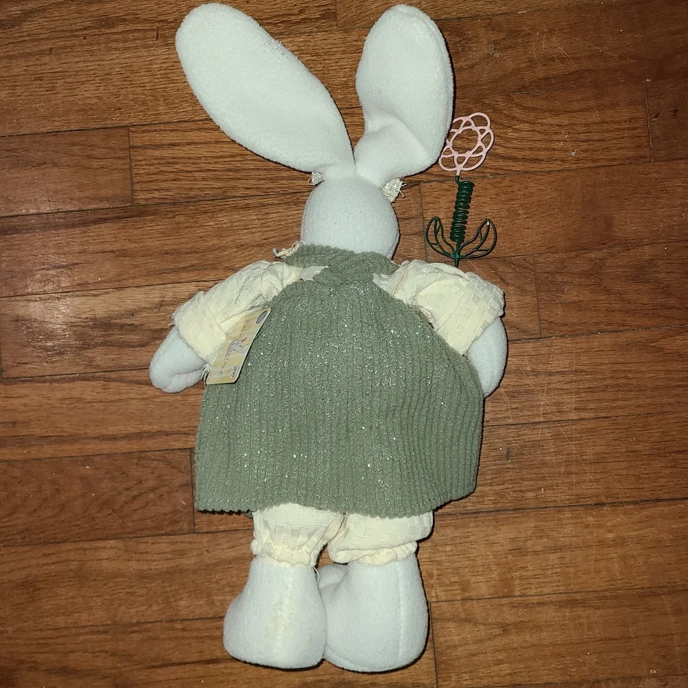 Stuffed Standing Rabbit Flower Pot 17
